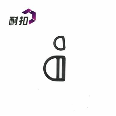 d字扣塑料 可環(huán)保顏色定做 現(xiàn)貨供應(yīng) 注塑手套配件 扣具